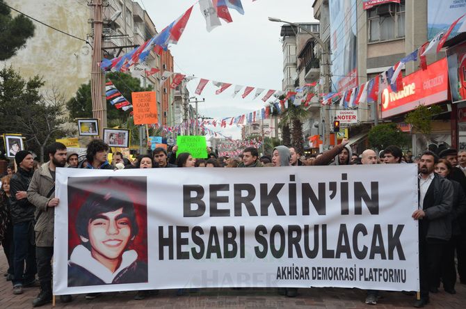 Akhisar Demokrasi Platformu, Berkin için yürüdü